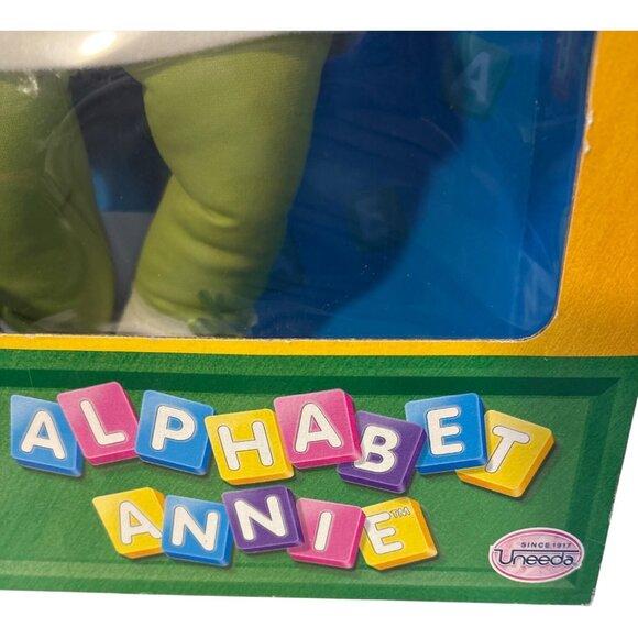 Vintage 2001 Alphabet Annie Interactive Braille Doll With ABC Shirt & Green Pant - Picture 4 of 13